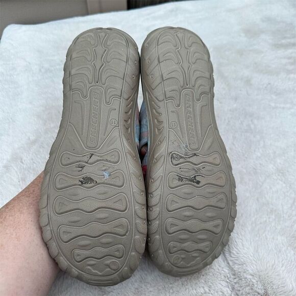 Skechers Women's Foamies Reggae Thong Sandals Floral Multicolor Casual Size 11 - Picture 6 of 8